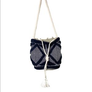 FABULOUS MJ Crochet Boho Bucket Bag, Boho Festival